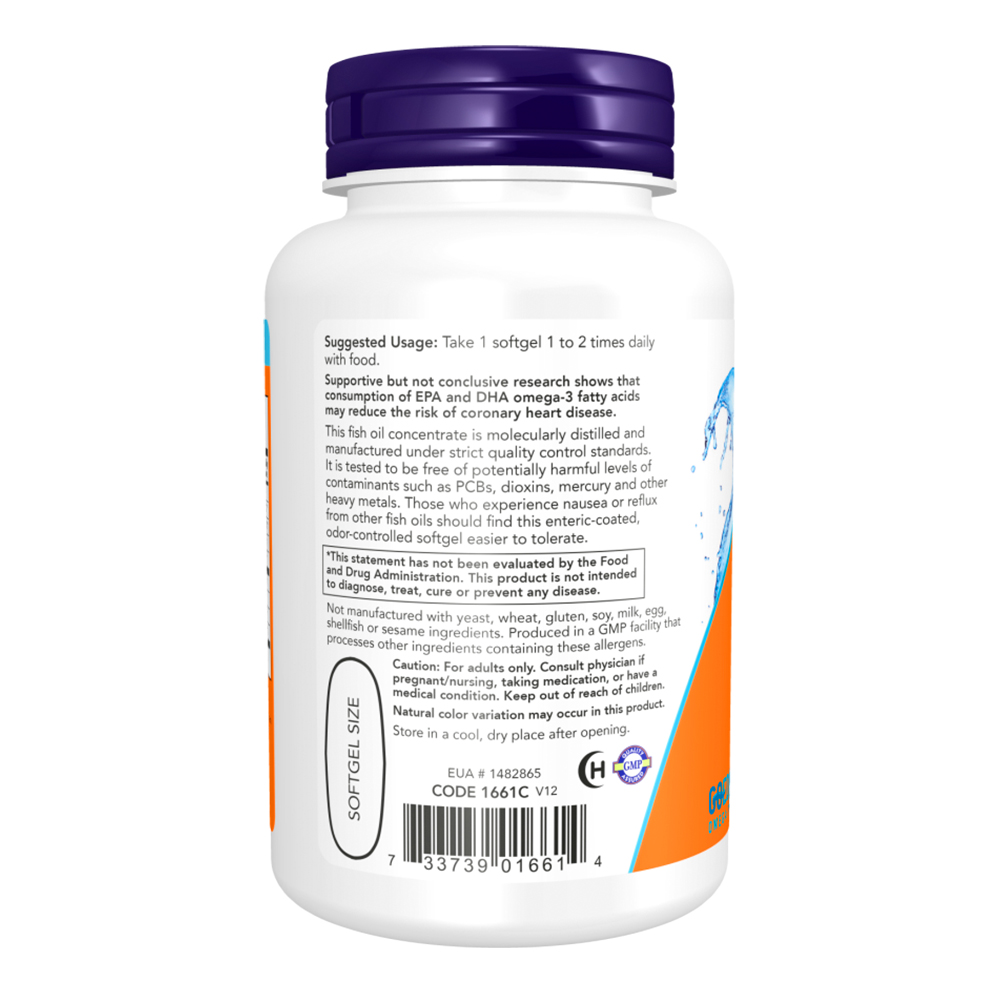 Ultra Omega 3 Now Foods 180 Softgels