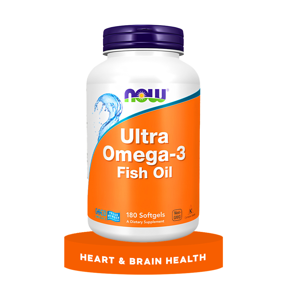 Ultra Omega 3 Now Foods 180 Softgels