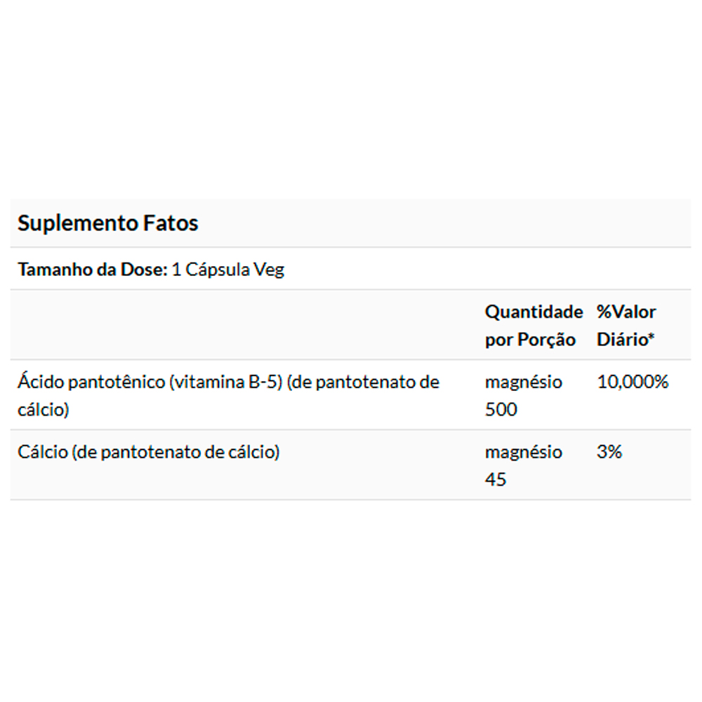 Pantother Acid 500mg Now Foods Vitamin B Complex 100cap
