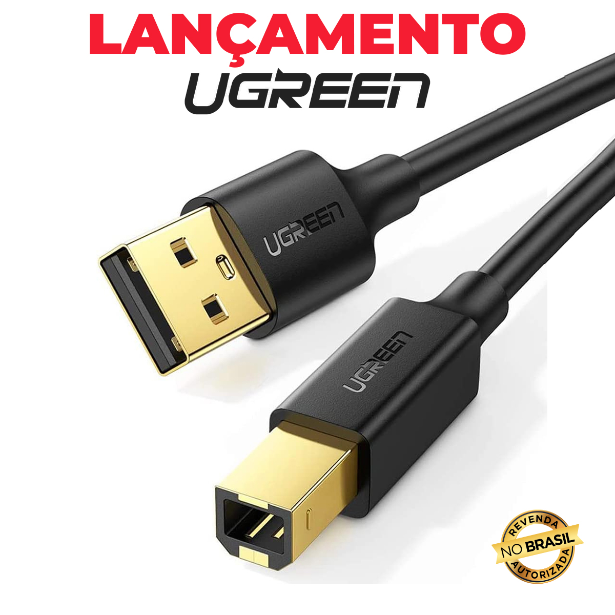 USB Printer Cable 2.0 Ugreen Type A Type Betro