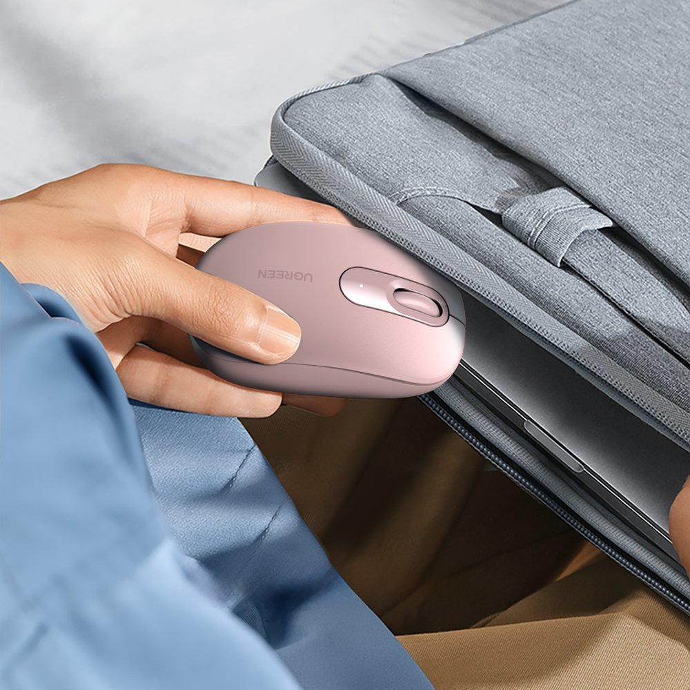 Ugreen wireless mouse 2400dpi 2.4Ghz pink