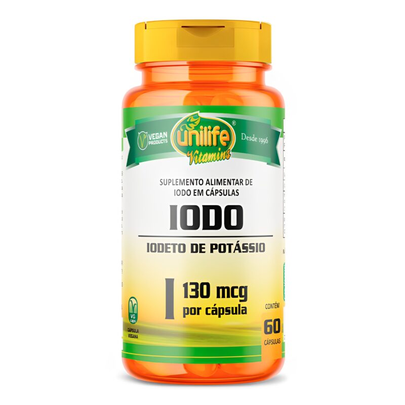 Potassium iodide 130mcg unilife iodine 60 capsules