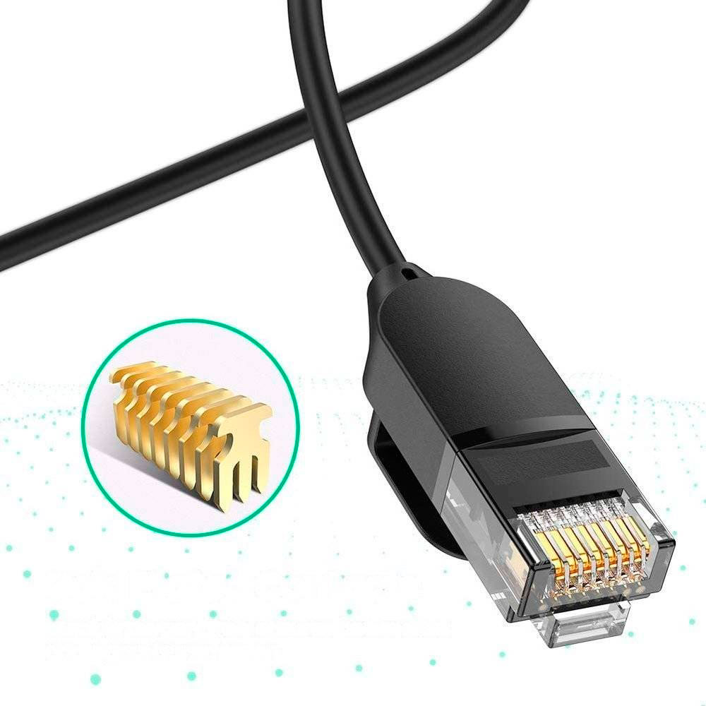 Network cable RJ45 Ugreen Cat6 UTP Male 5 meters Black