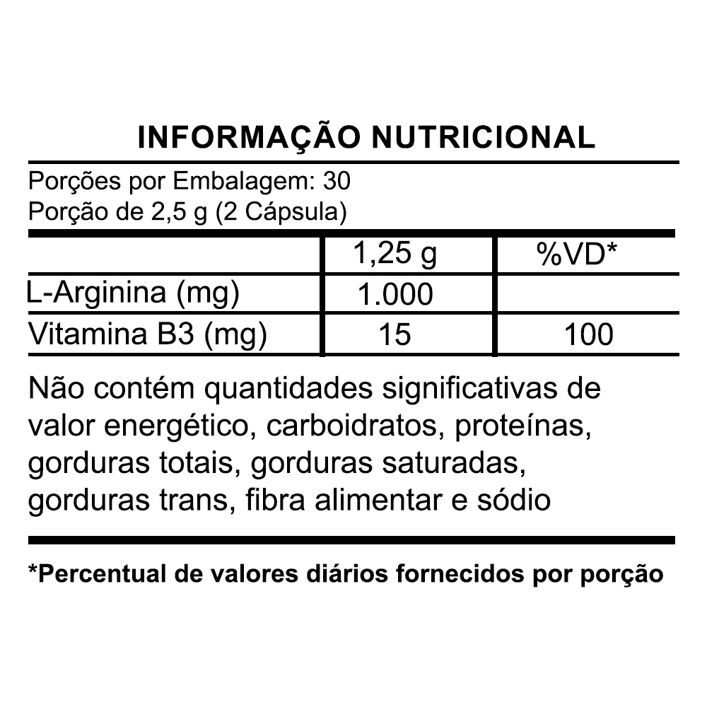 L-Arginine Performance Lauton 60 Capsules