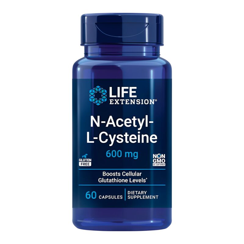 N-acetyl-l-cysteine nac life extension 60caps imported