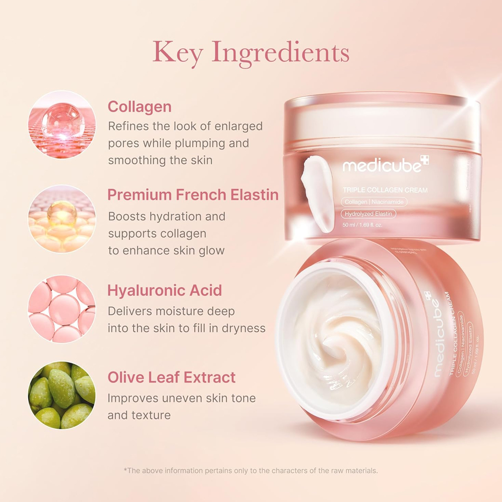 Medicube Collagen Firming and Hydration Facial Cream 50ml