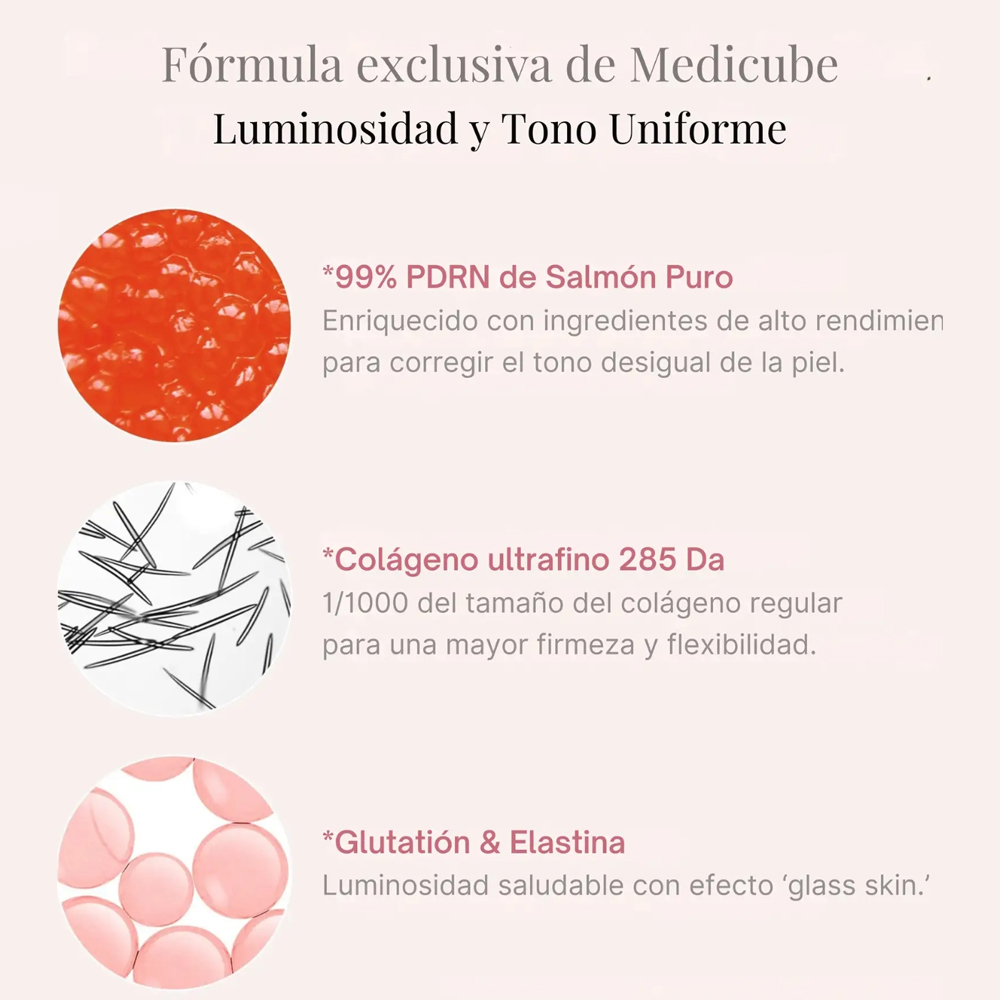 Medicube PDRN Pink One Day Facial Serum 10 Ampoules 1.5ml
