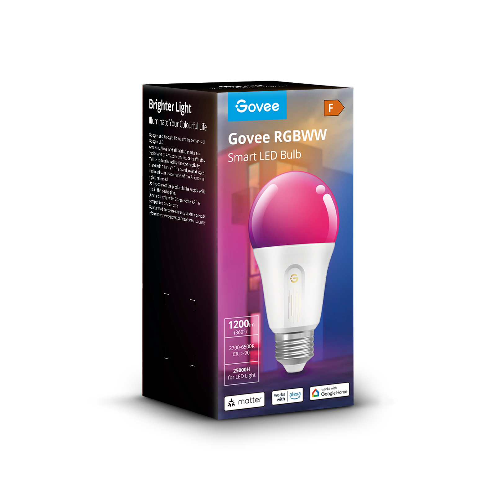 RGBWW BULBS 1200 LUMENS DIMMABLE