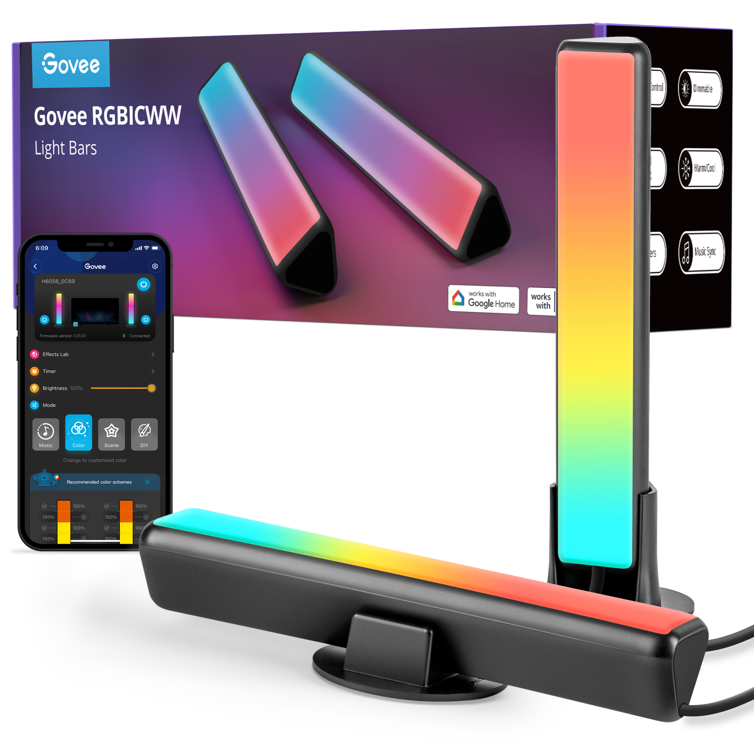 RGBICWW LIGHT BARS