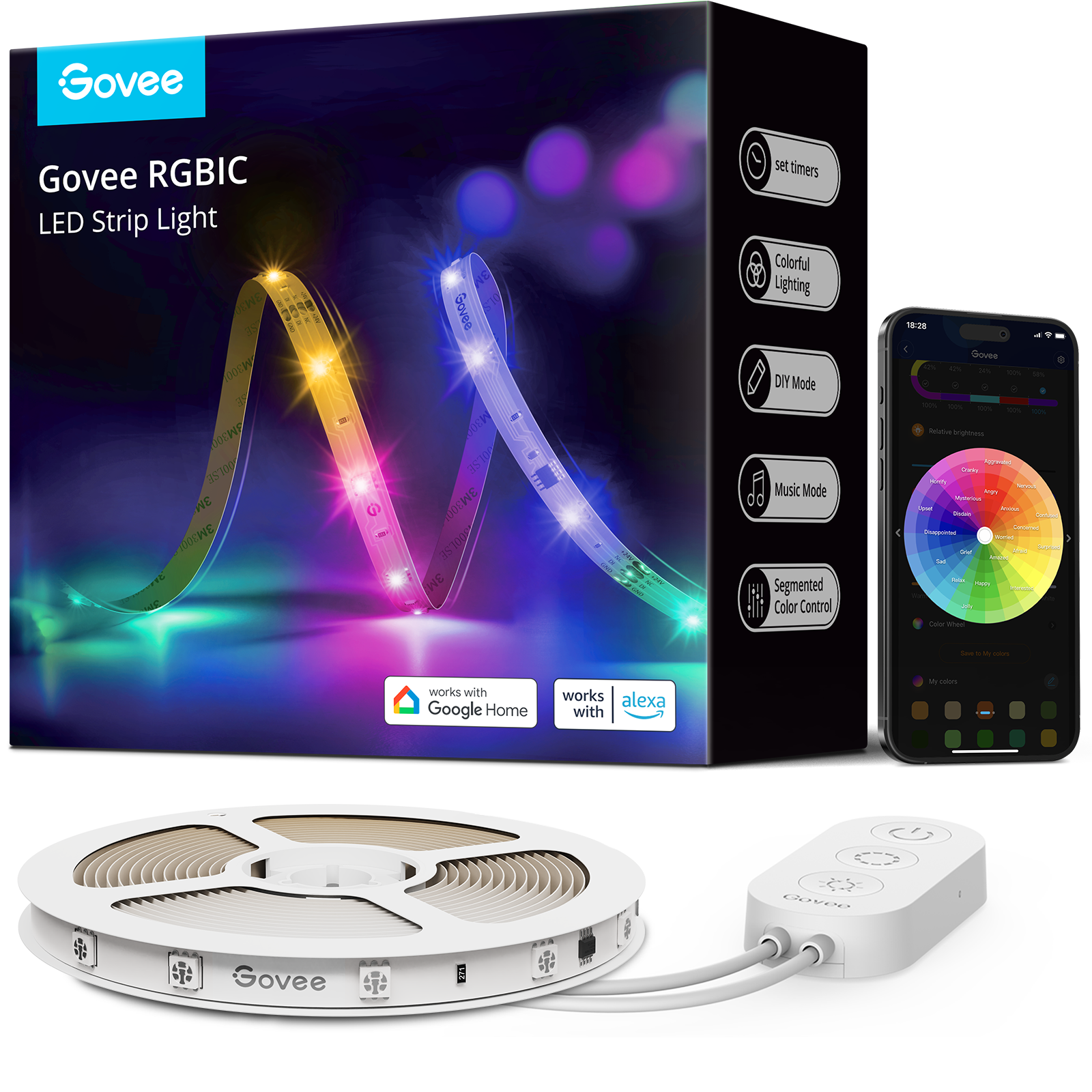 RGBIC LED STRIP LIGHT