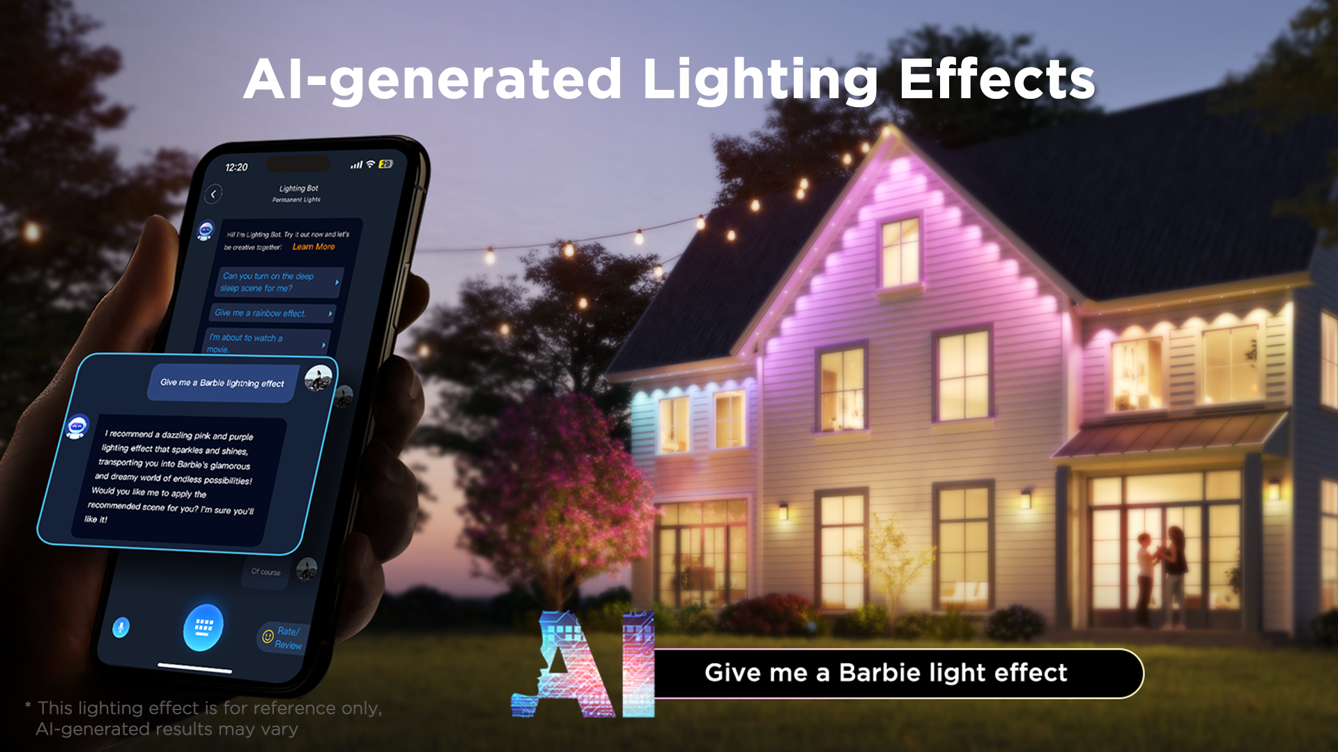 PERMANENT OUTDOOR LIGHTS