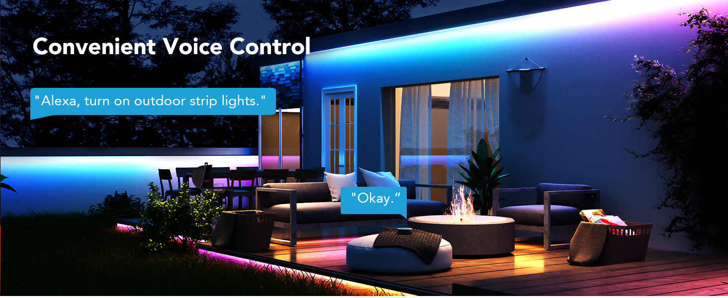 OUTDOOR LED STRIP LIGHTS