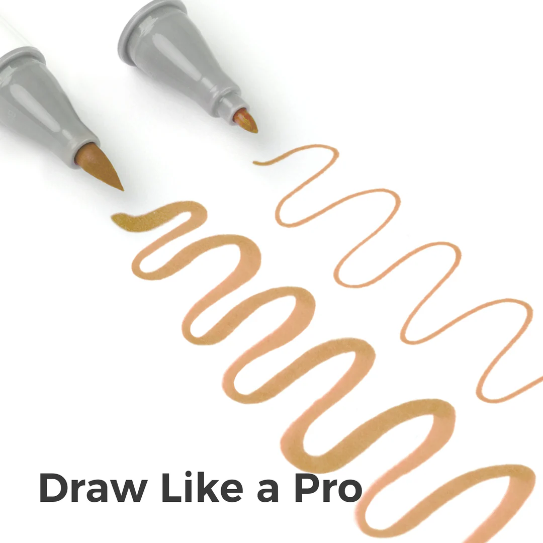 36 COLOR DUAL-TIP MARKERS