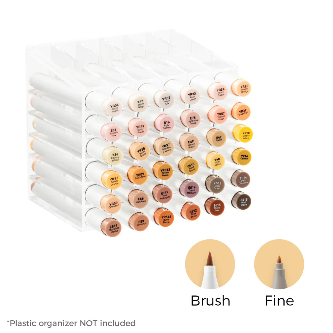 36 COLOR DUAL-TIP MARKERS