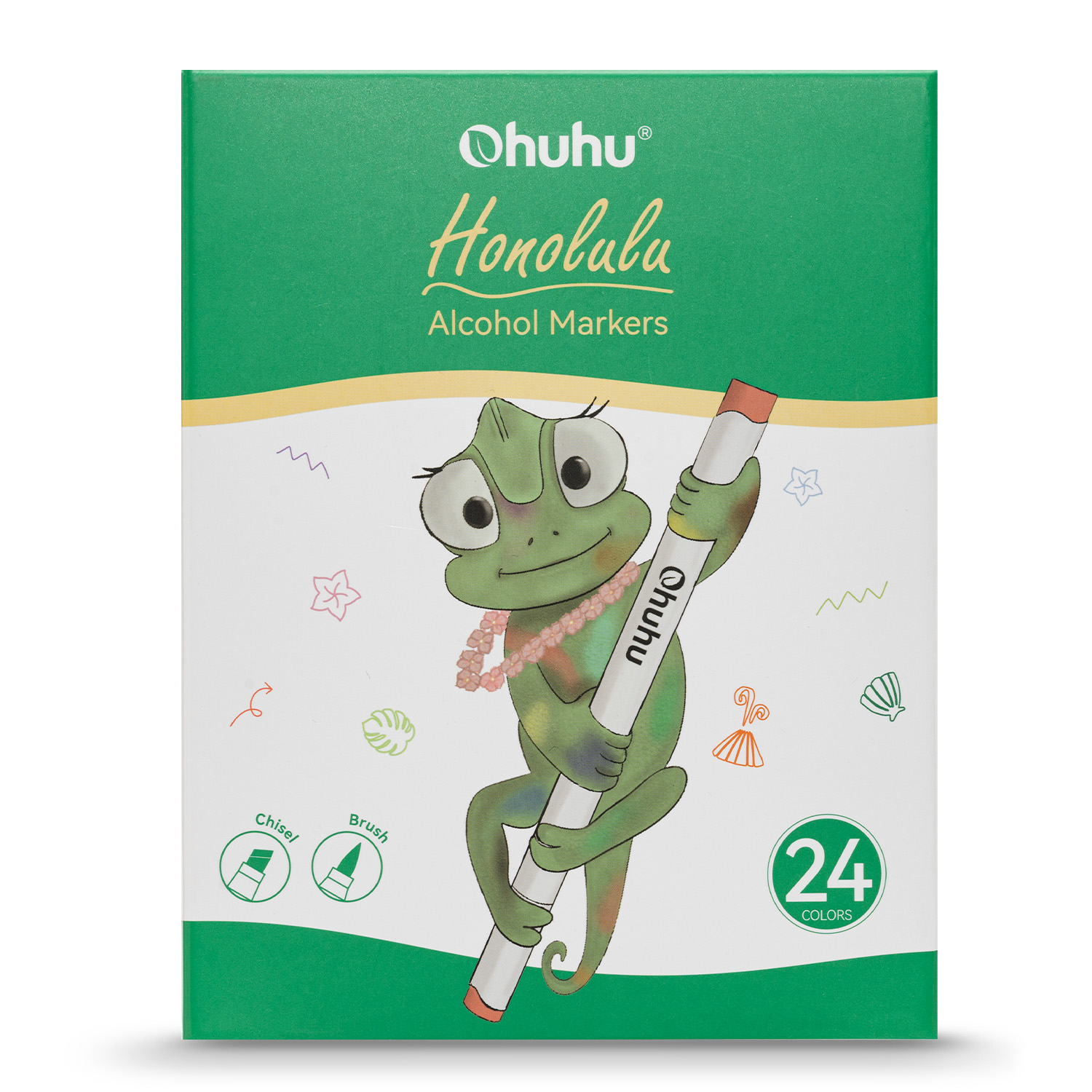 24-COLOR DOUBLE-TIPPED MARKER