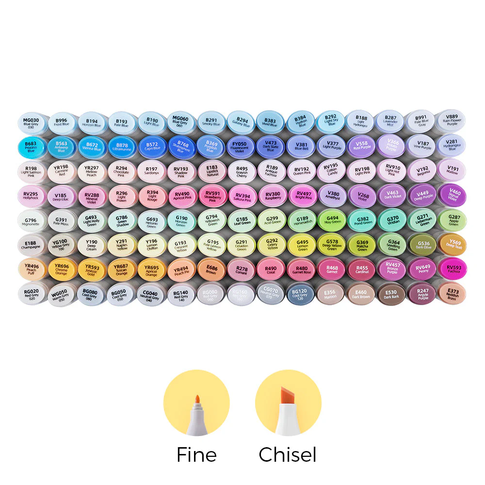 120-COLOR DOUBLE-TIPPED MARKER