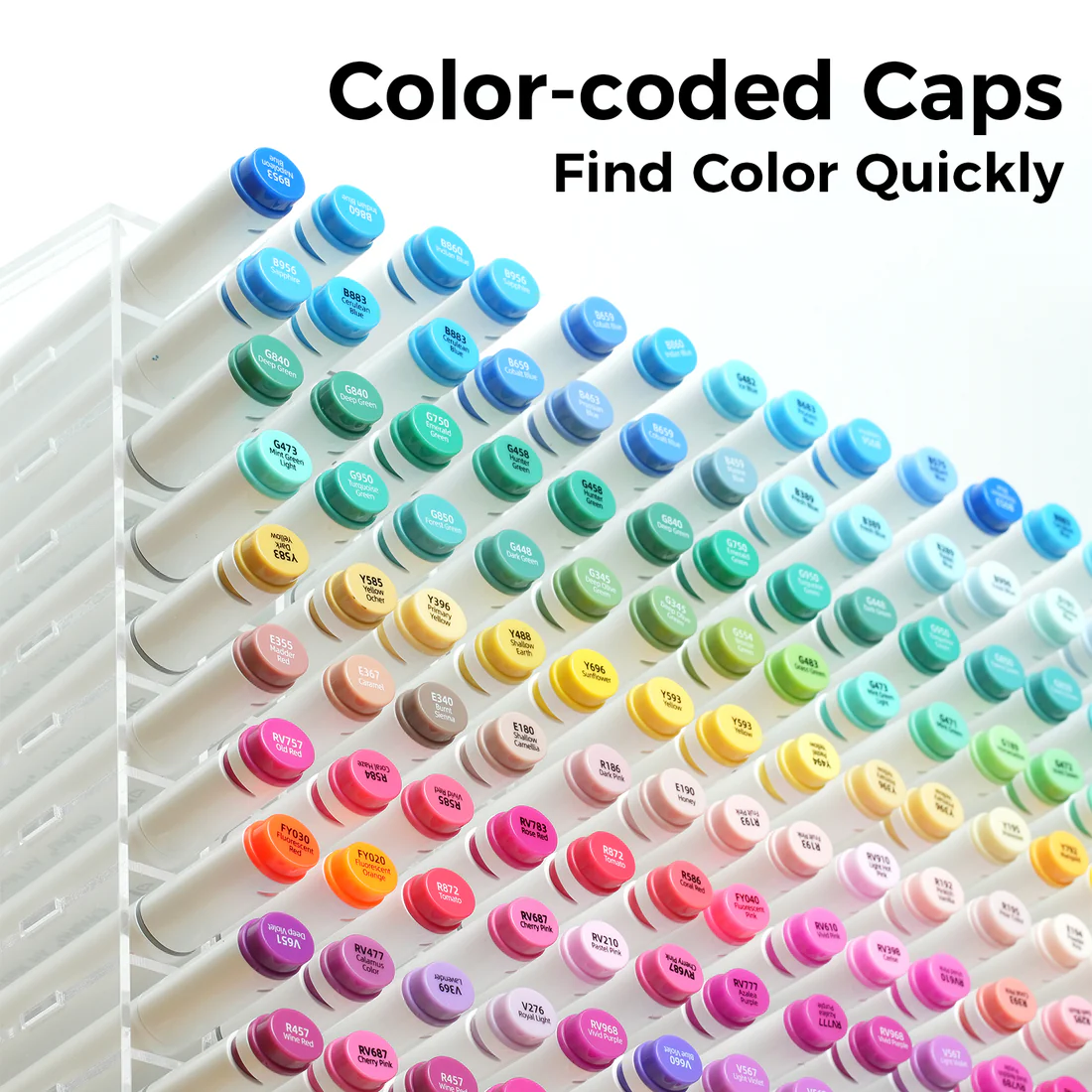 60-COLOR DOUBLE-TIPPED MARKER
