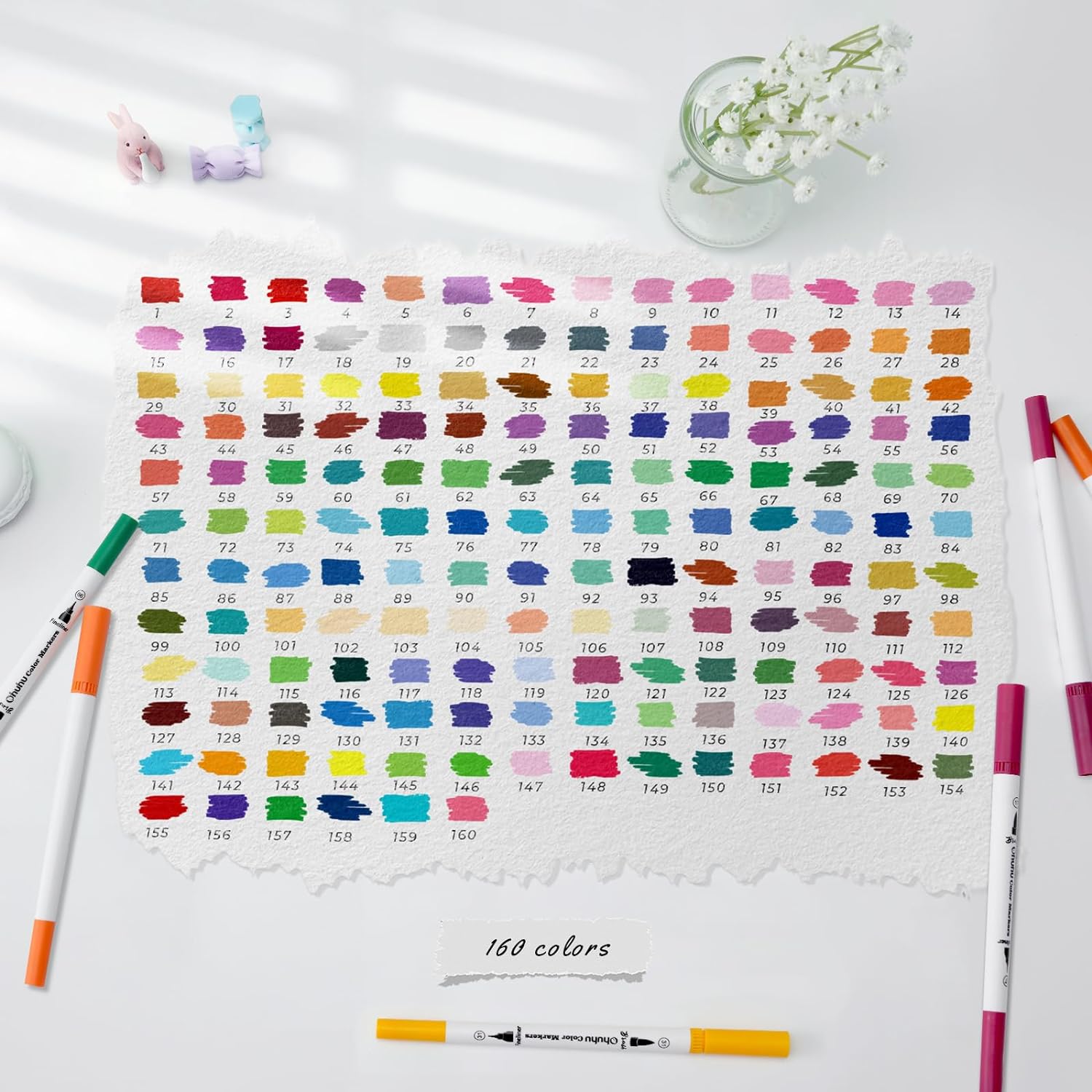 160-COLOR MARKERS