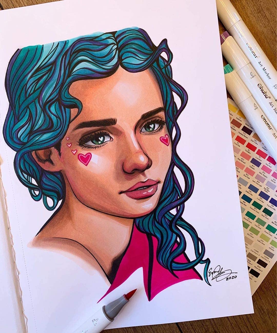 MARKER PAD – 78 SHEETS