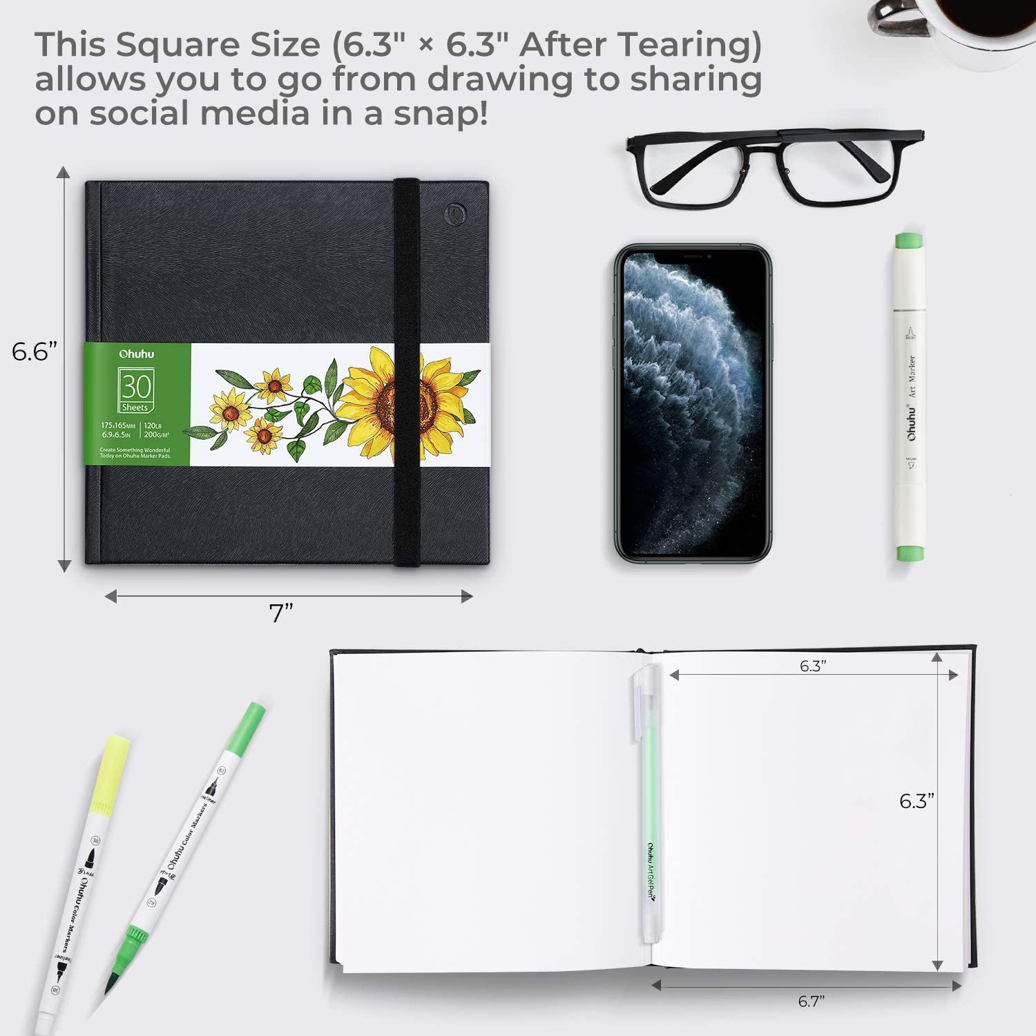 DOUBLE-SIDED MARKER BLOCK