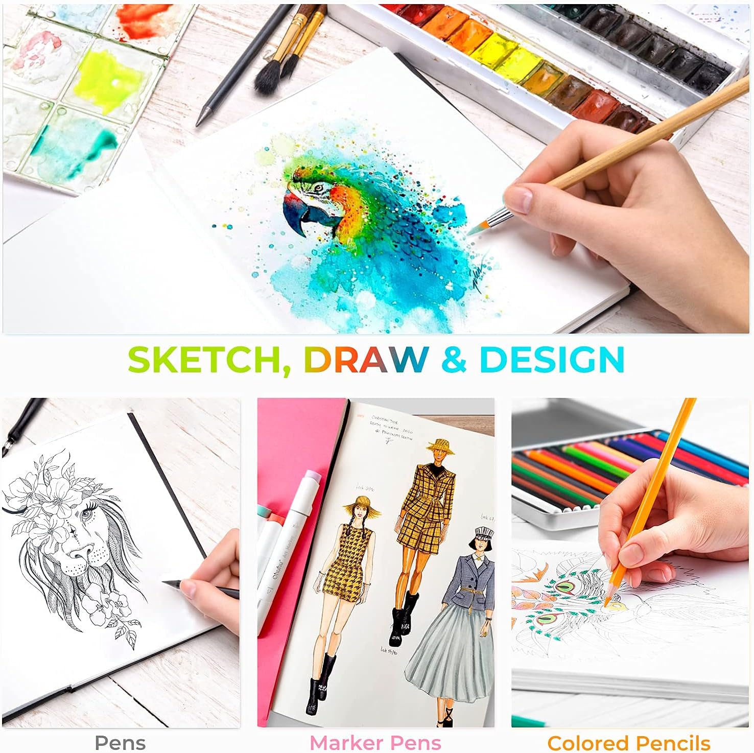MIX MEDIA PAD – ART SKETCHBOOK