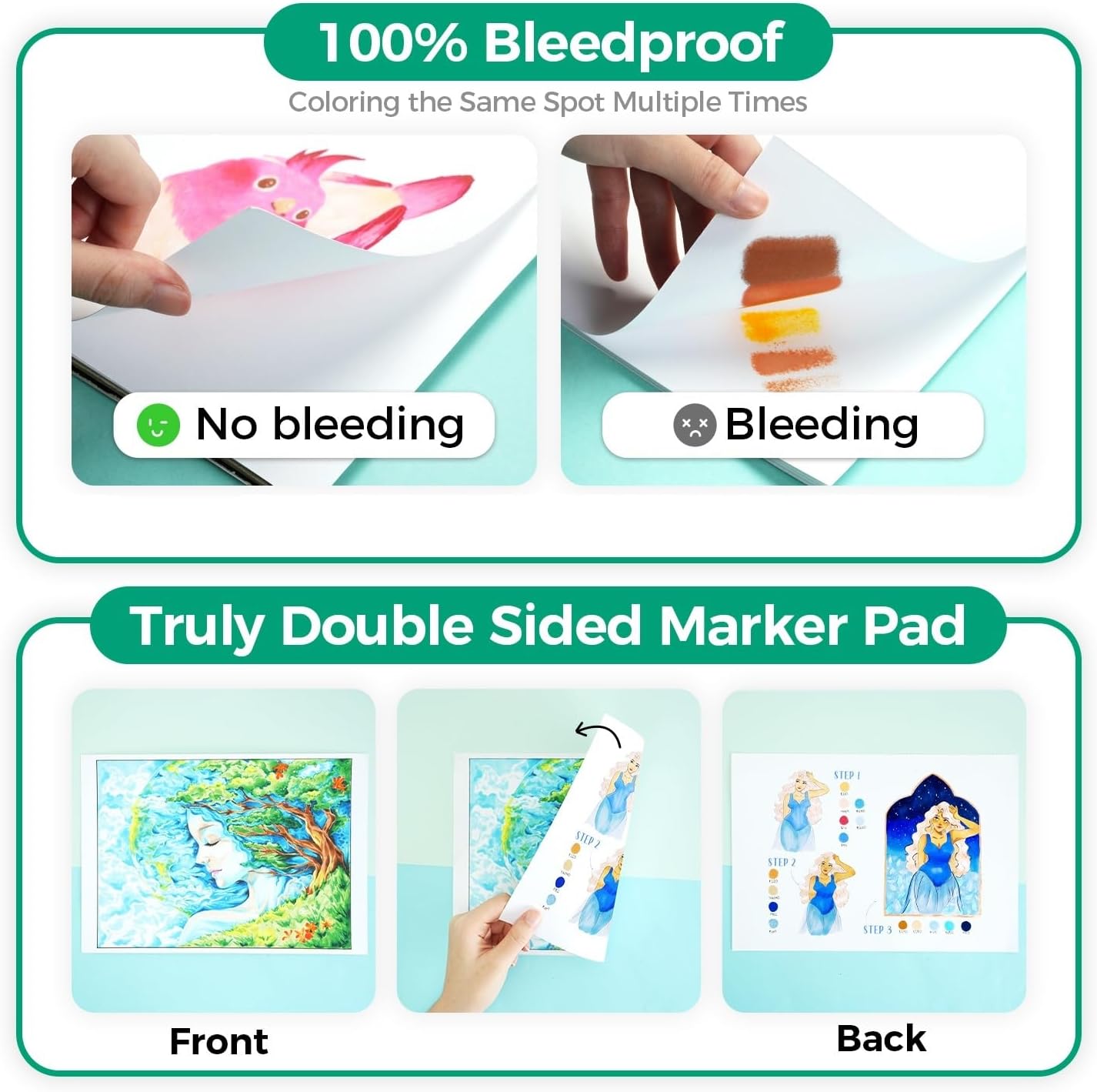 DOUBLE-SIDED MARKER BLOCK