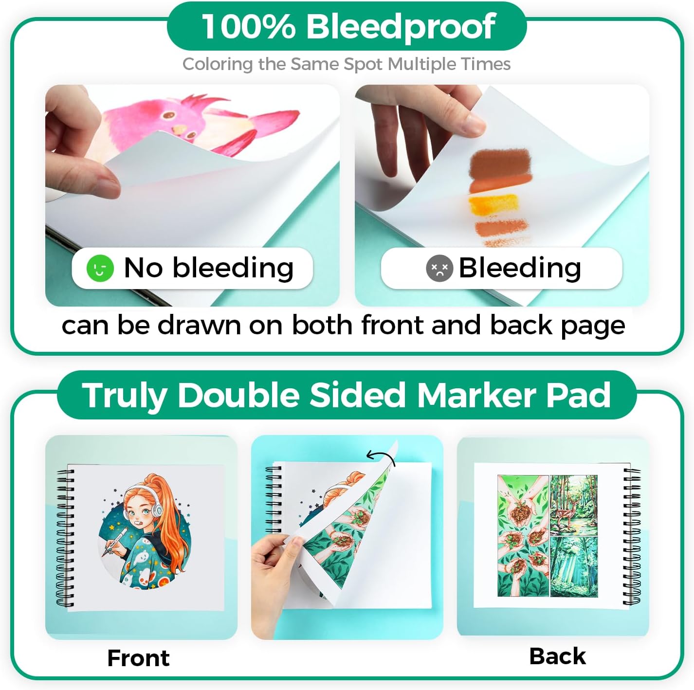 DOUBLE-SIDED MARKER BLOCK