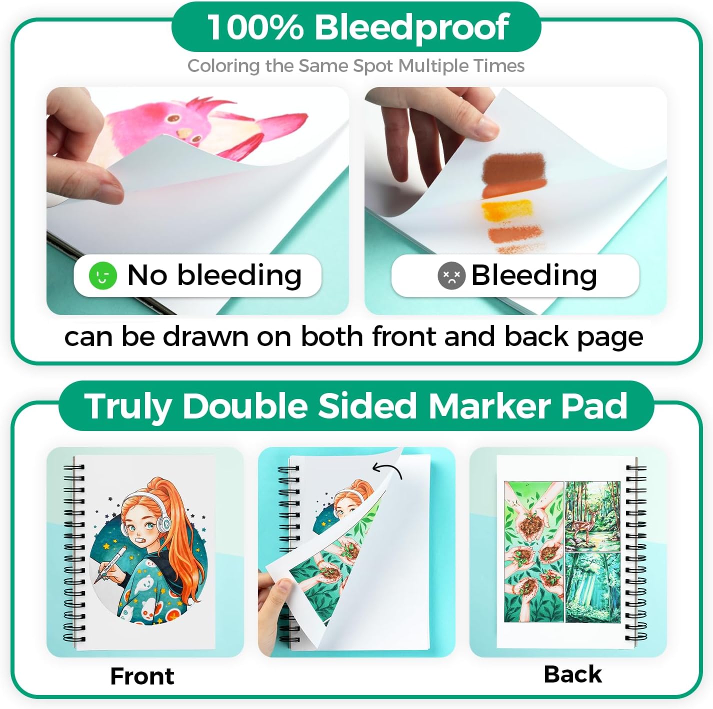 DOUBLE-SIDED MARKER BLOCK