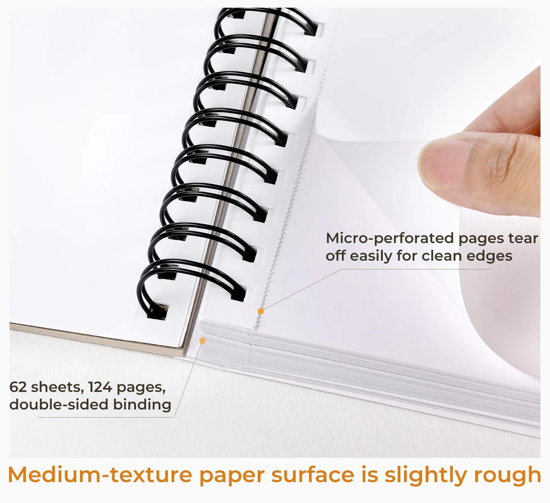 MIX MEDIA PAD – 62 SHEETS